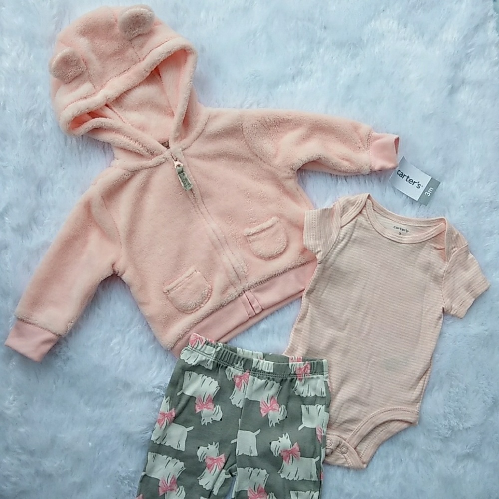 🆕new with tags: Carters: 3 PIECE SET